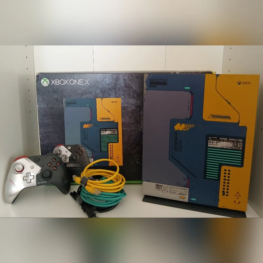 Xbox One X Cyberpunk Edition